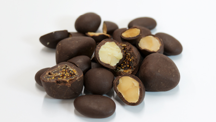 オーガニックチョコレートコーティング