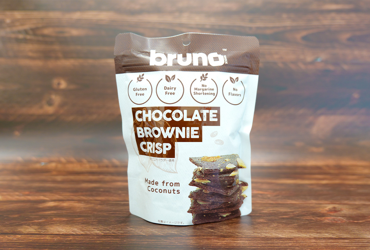bruno snackクリスピーブラウニーパッケージ