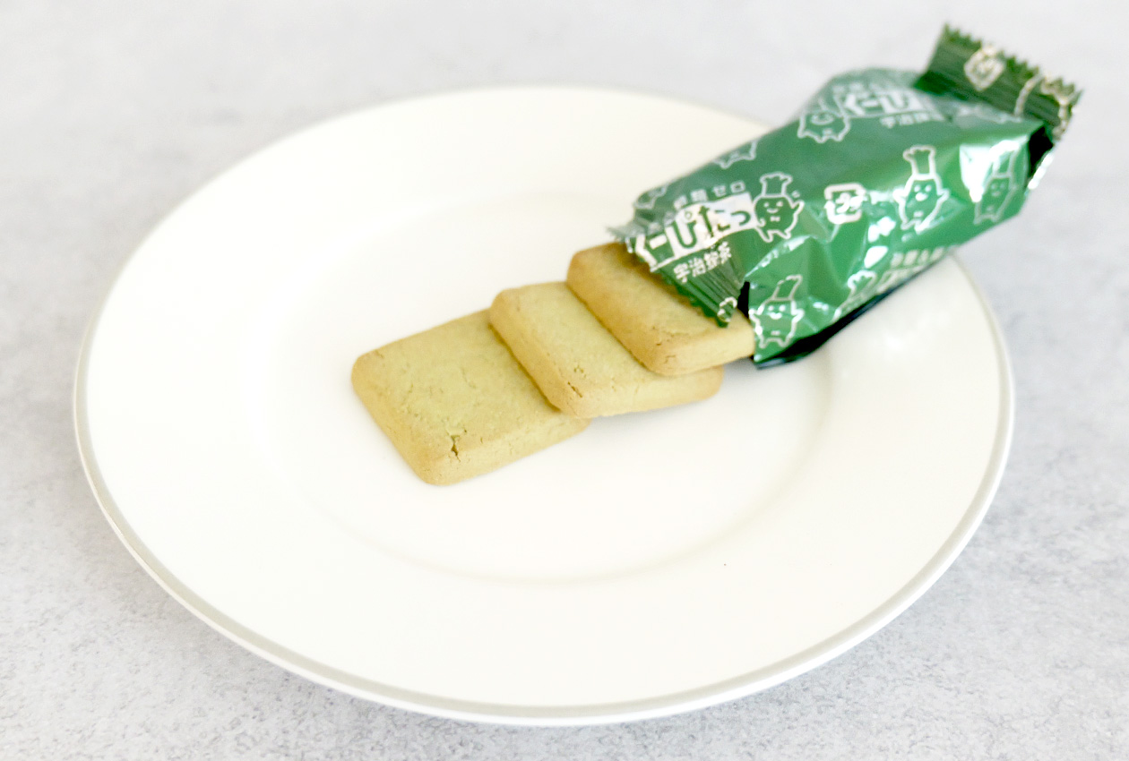 ぐーぴたっ　豆乳おからビスケット　抹茶